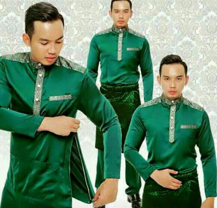 Melayu lelaki fit baju slim Baju Melayu